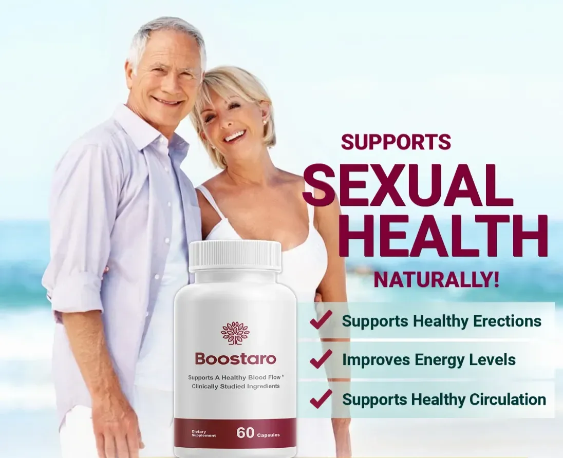 Happy couple enjoying life with Boostaro